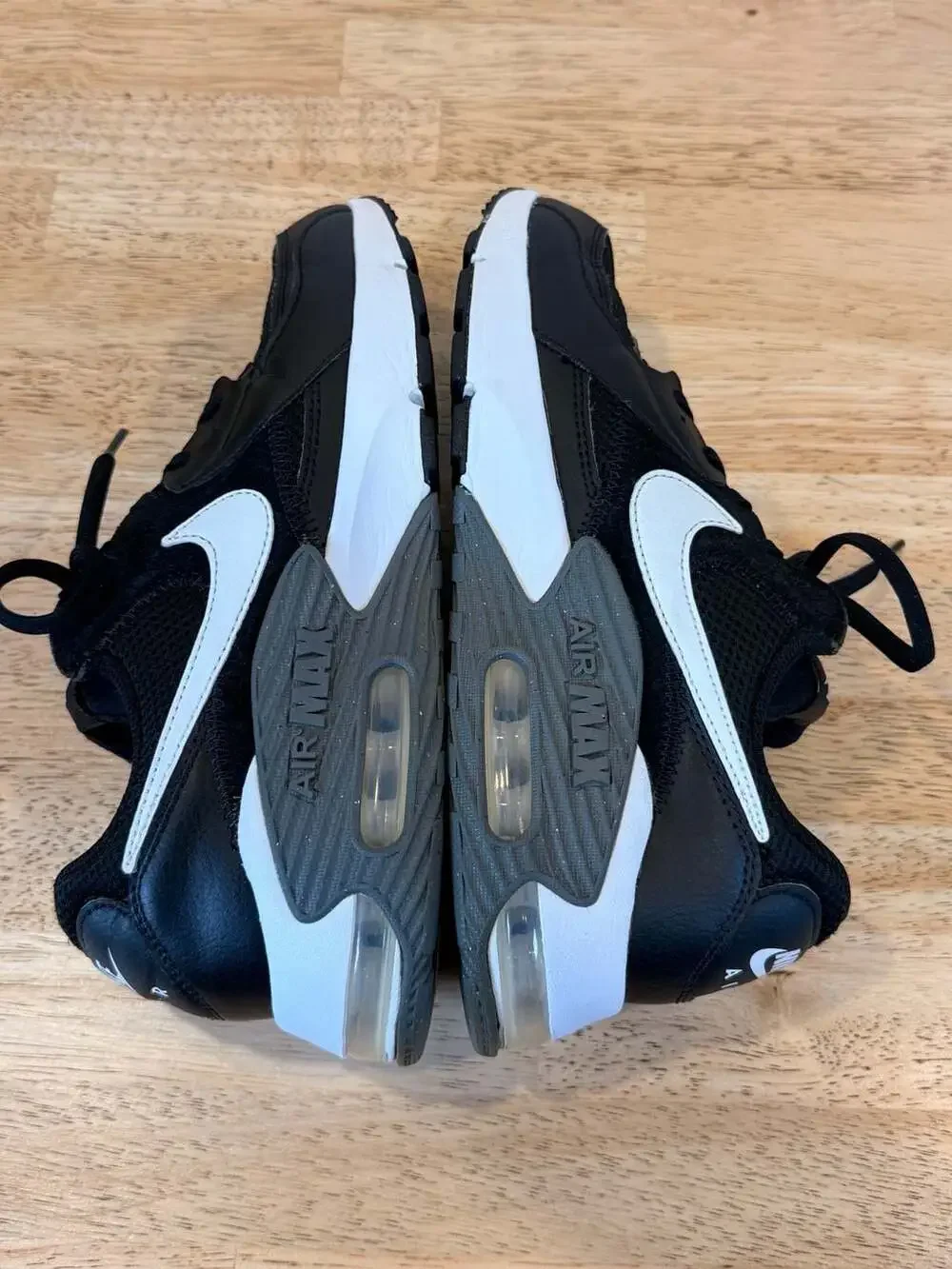 Nike Air Max Excee Women's Black and White Casual Shoes